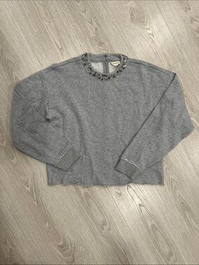 Embellished Crewneck Sweatshirt